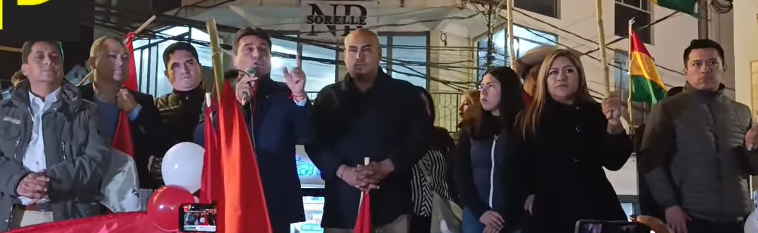 “Marcha por la Democracia” cierra con propuesta de Federalismo del alcalde Johnny Torres de Tarija