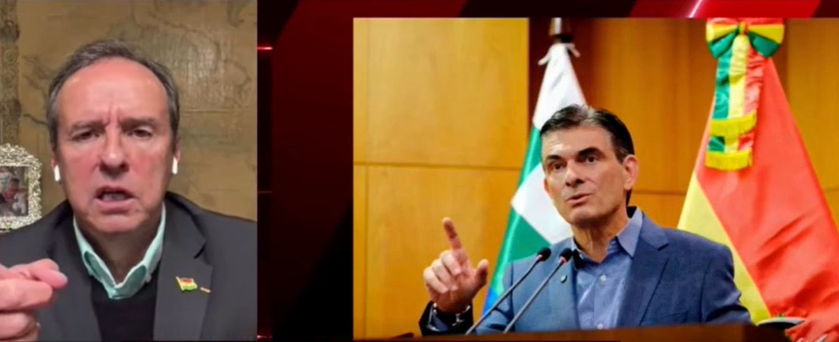 “Que bajeza del presidente”: Tuto Quiroga cuestiona con dureza la credibilidad y “jugarretas” del mandatario